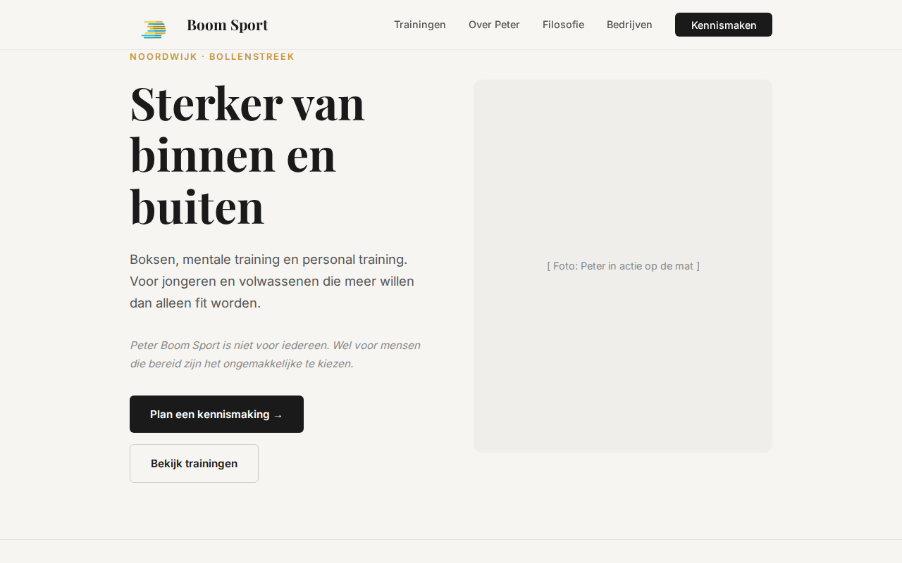 Screenshot van Boom Sport